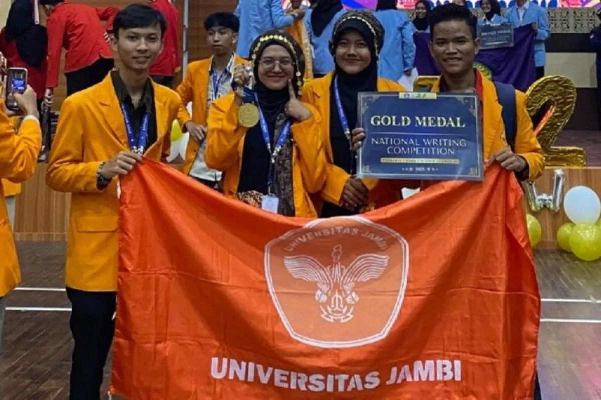 Mahasiswa UNJA Raih Medali Emas dalam Lomba Karya Tulis Nasional