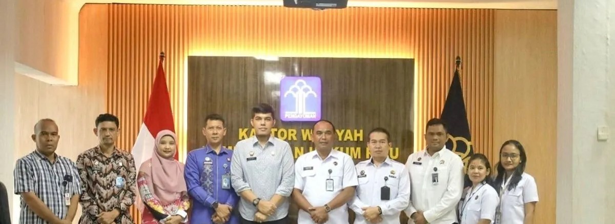 Kanwil Kemenkum Riau Terima Kunjungan Tim Deputi Kemenko Kumham