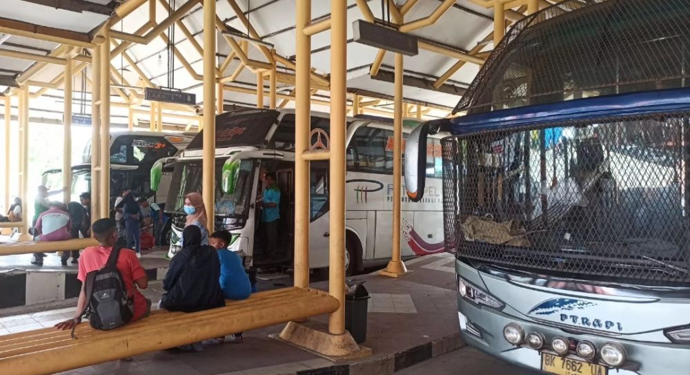 Penumpang Tujuan Pulau Jawa di Terminal BRPS Pekanbaru Mulai Meningkat