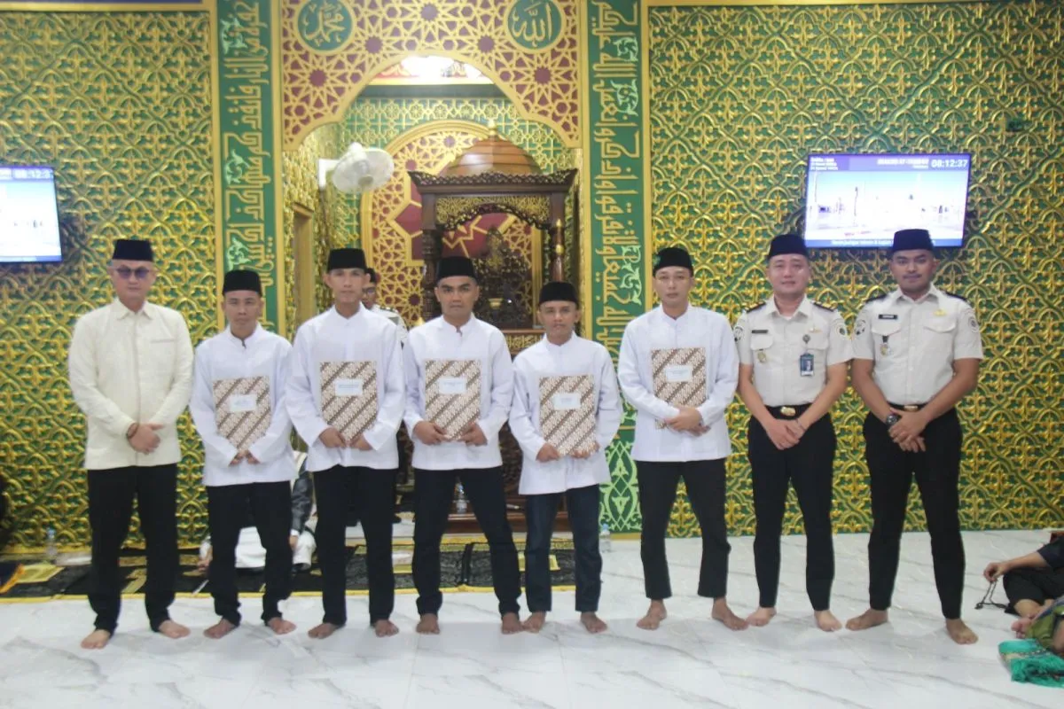 Lapas Pekanbaru Beri Remisi Idulfitri, 1.414 Warga Binaan Terima Pengampunan