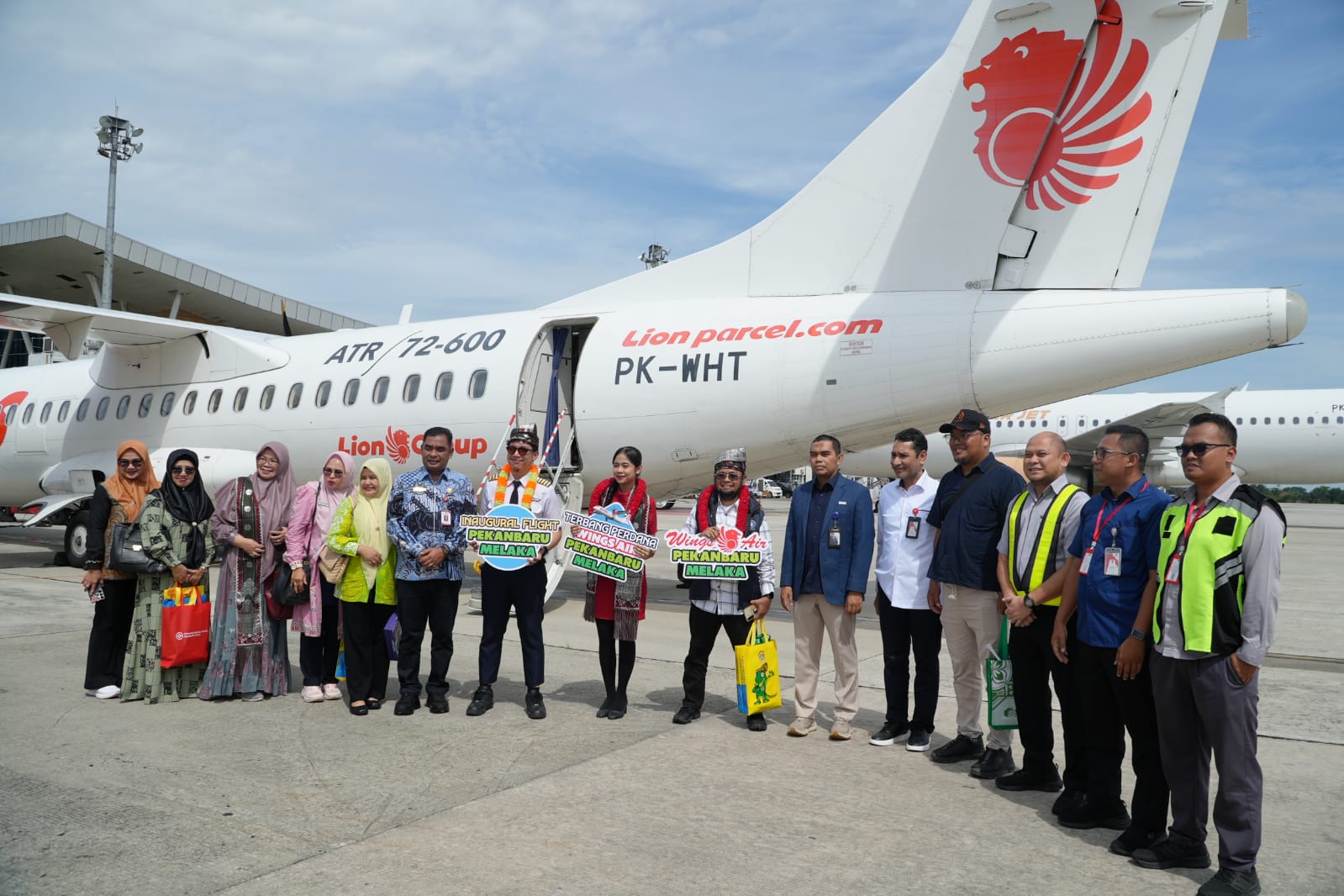 Wings Air Layani Rute Pekanbaru–Melaka Tiga Kali Seminggu, Bandara SSK II Kini Punya 3 Destinasi Internasional