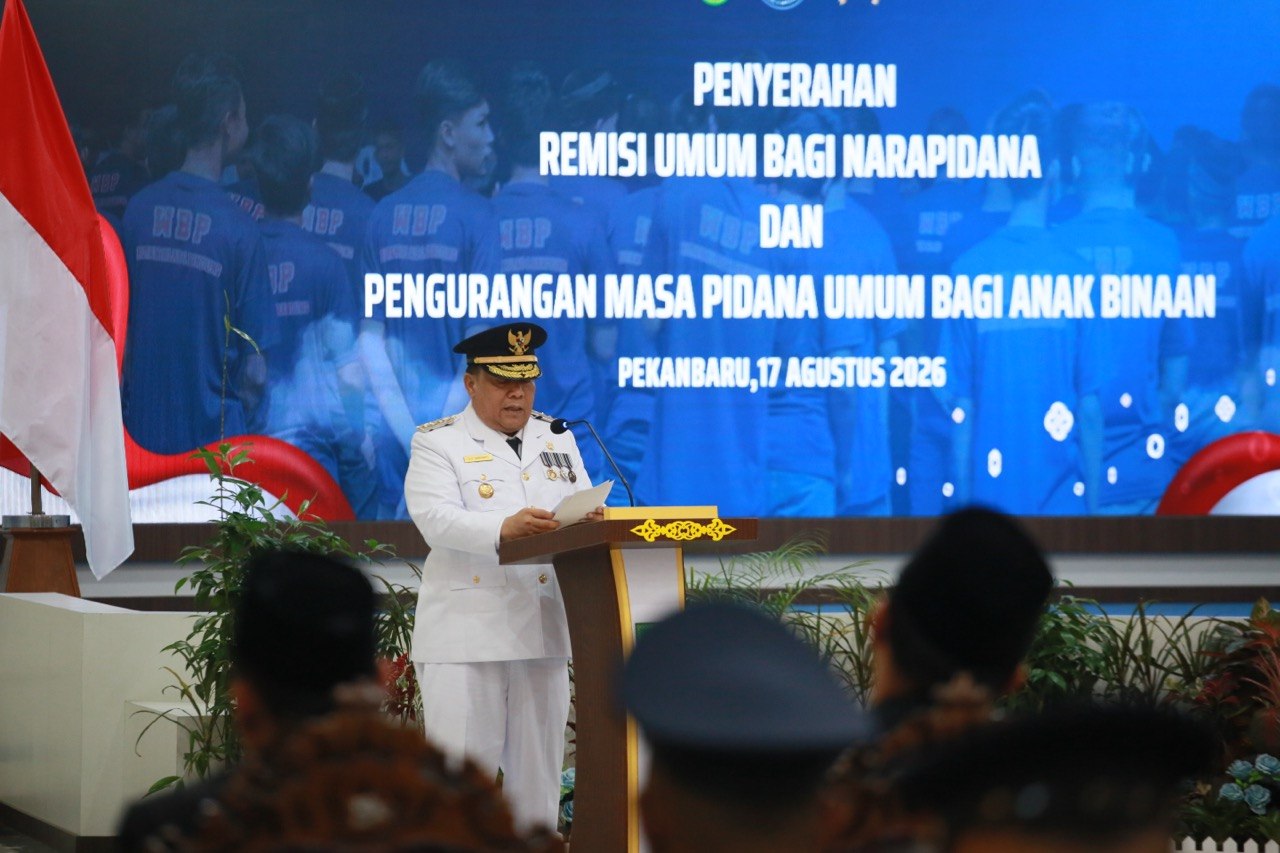 Pesan Kemerdekaan di Balik Jeruji: 185 Warga Binaan di Riau Hirup Udara Bebas