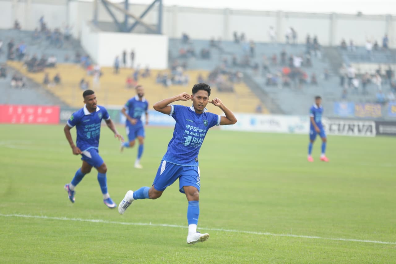 PSPS Pekanbaru Comeback Fantastis 4-1, Akhyar Ilyas Sanjung Mental Bertanding Askar Bertuah