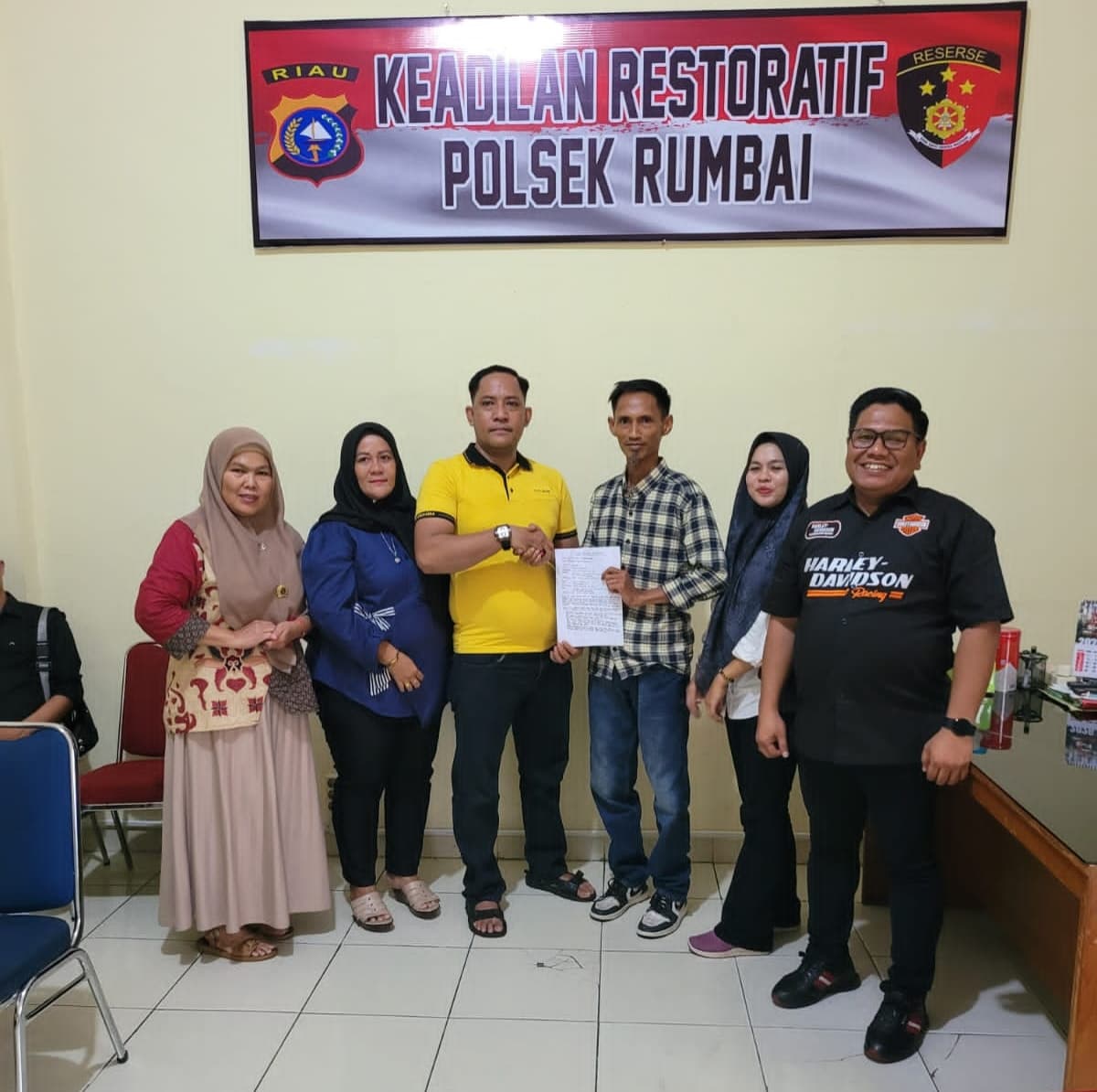 Menjunjung Tinggi Solidaritas, DPD PWMOI Pekanbaru Sukses Damaikan Sengketa Antar-Wartawan Lewat Restorative Justice