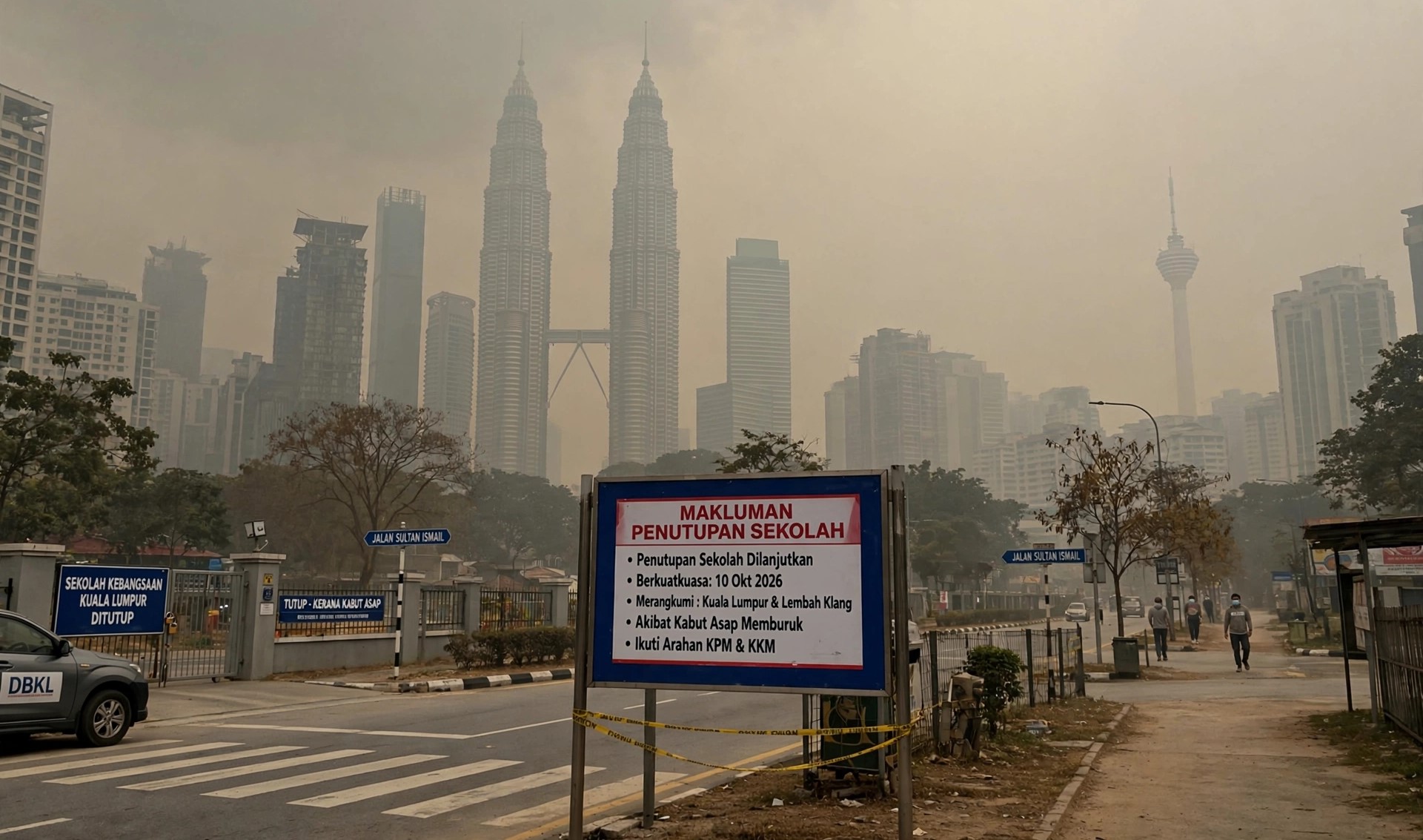 Kabut Asap Memburuk, Malaysia Perluas Penutupan Sekolah Hingga Kuala Lumpur